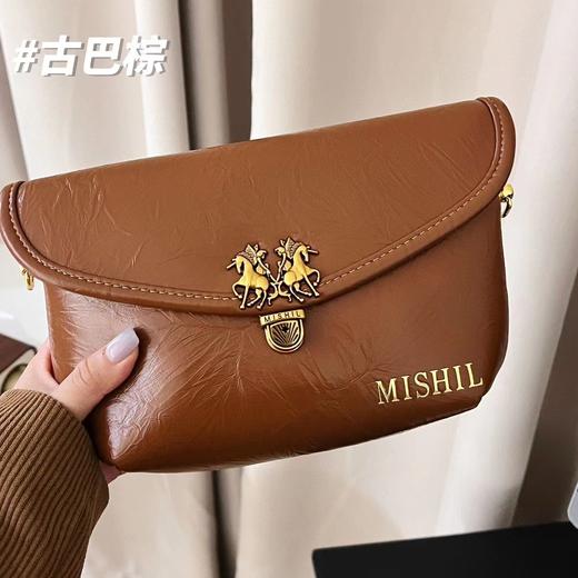 MISHIL全皮信封包/MISHIL全真皮配肩带饺子包 商品图2