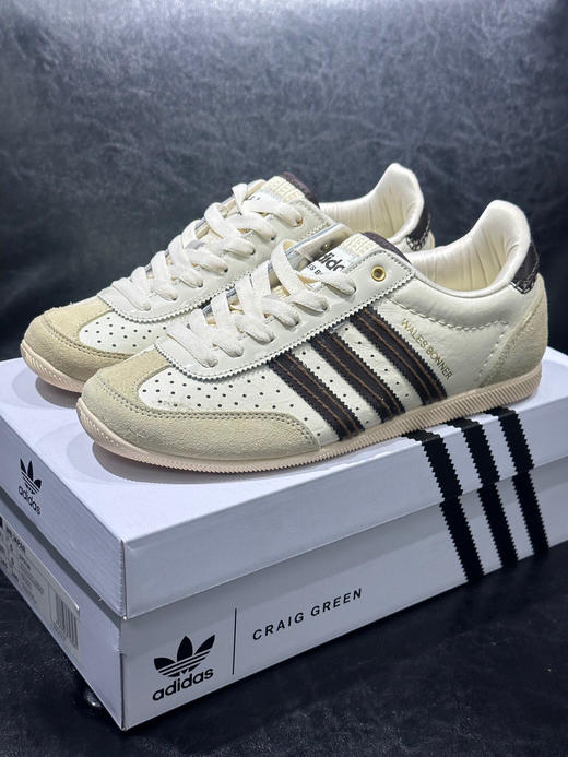 秋冬特惠💰360 Wales Bonner x adidas originals Japan 复古体闲 低帮跑步鞋 男女同款 商品图0