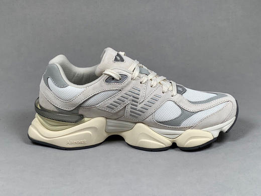 秋冬特惠💰430 纯原版本 # New Balance 9060"Beige Grey Sliver"系列复古百搭老爹风休闲运动跑步鞋“米白灰银” 商品图2