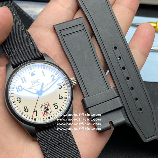 NOOB🏷️飞行员系列型号: IW326905这就是，我王牌！IWC飞行员 Top Gun 黑桃！复刻手表一比一手表n厂c厂zf厂vs厂clean厂noob厂 商品图6