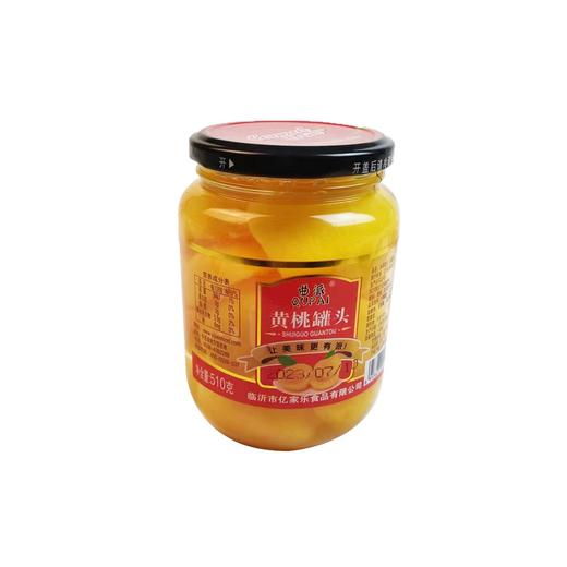 曲派黄桃罐头510g*24瓶 商品图0