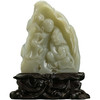 和田玉雕和合二仙山子摆件 商品缩略图5