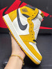 秋冬特惠💰500 公司级 # Air Jordan 1 High OG 黄黑白 耐磨透气 高帮 复古篮球鞋 商品缩略图3