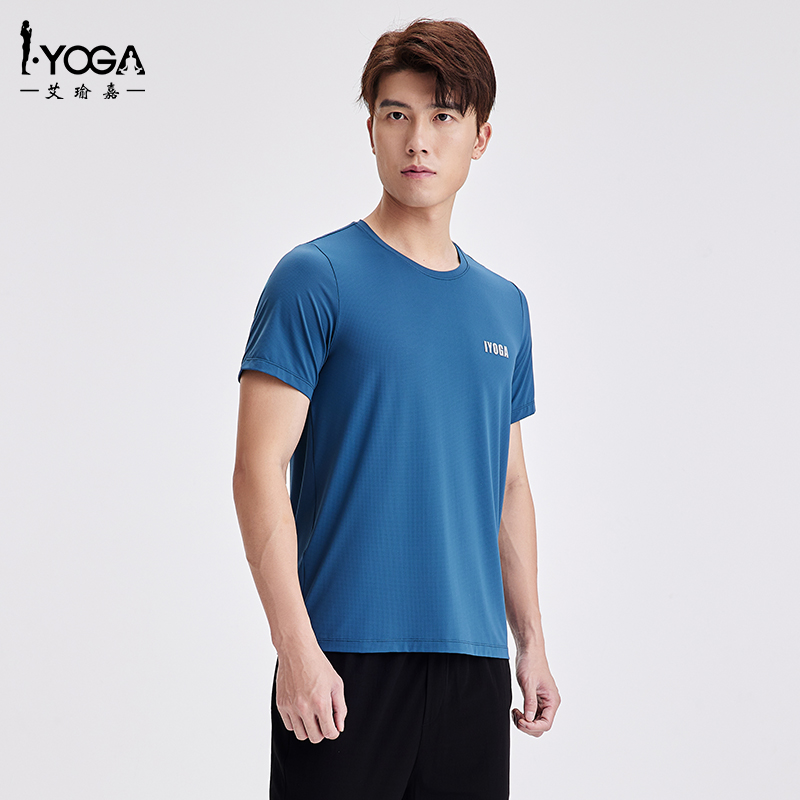 IYOGA男士休闲运动短袖MT021