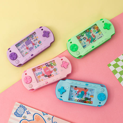 【好玩有趣！经典卡通小玩具】恐蛇水机无需电池儿童益智水中套圈圈水机游戏90游戏机童年怀旧小玩具 商品图2