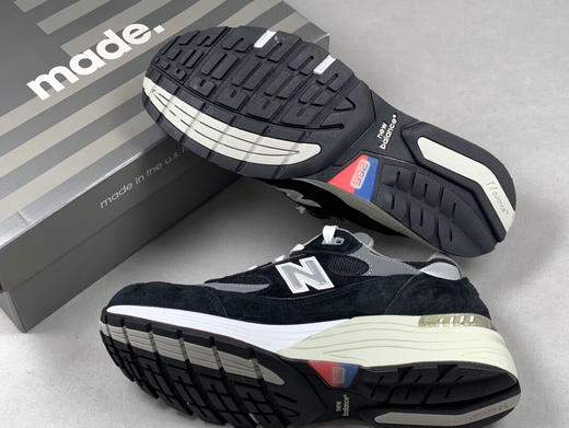 秋冬特惠💰430 纯原版本 # New Balance NB Made In USA M992系列 nb992 黑色 商品图4