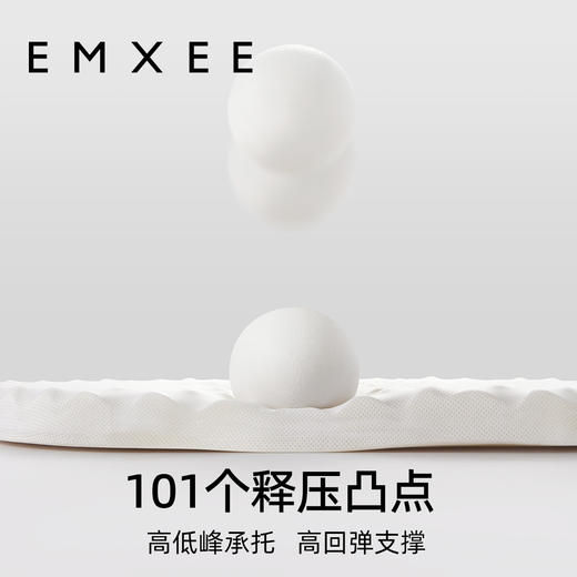 【宝宝安睡】嫚熙宝宝枕头0到6个月1-3岁以上四季通用硅胶枕 商品图4