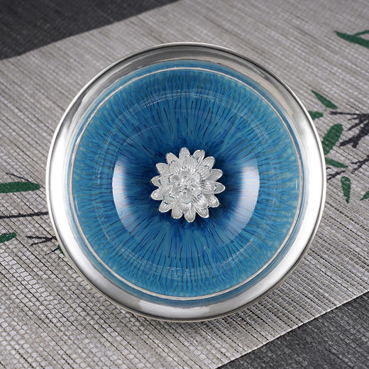 子佩集S990银蓝釉茶具【JLCB003】莲花2312 商品图2
