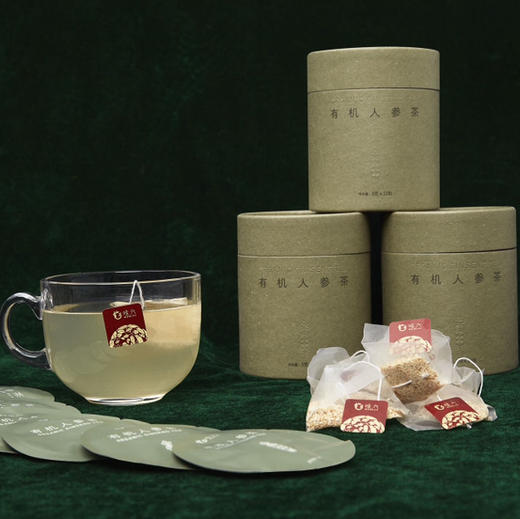 【下单后48小时发货】哇六 有机人参茶3g*15包/罐 商品图6