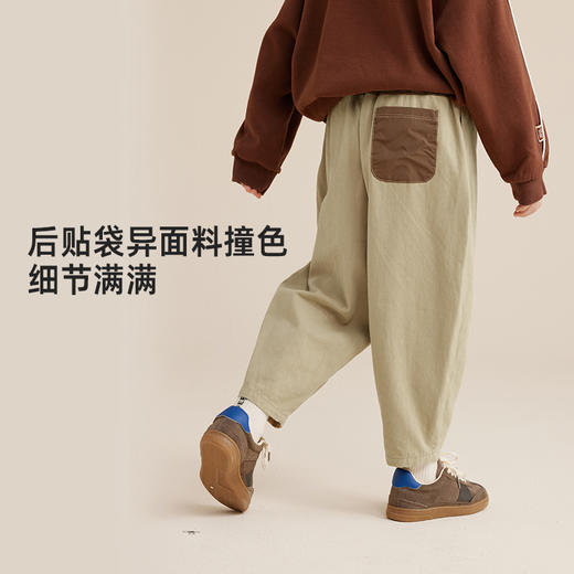 【秋上新】日系撞色休闲裤PQK2317 商品图2