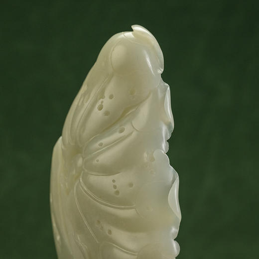 和田玉雕和合二仙山子摆件 商品图1