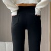 「加绒保暖款」 加绒微喇鲨鱼裤 秋冬后口袋喇叭裤芭比裤 收腹紧身打底裤女秋冬款可外穿鲨鱼裤加绒加厚下装 商品缩略图3