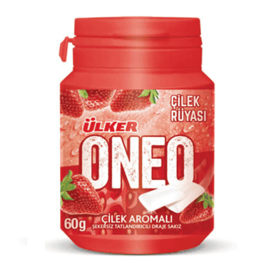 优客牌草莓味口香糖（木糖醇）60g