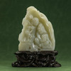 和田玉雕和合二仙山子摆件 商品缩略图0