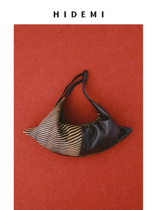 HIDEMI 行囊系列麂皮小号两用包 商品图7