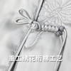 COCOBELLA新中式缎面刺绣盘扣棉服女国风轻型绗棉外套MF3002 商品缩略图3