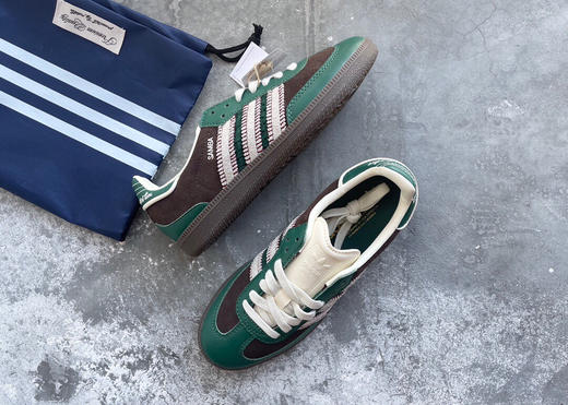 秋冬特惠💰360 Notitle x Adidas originals Samba 德训鞋 防滑耐磨 低帮板鞋 男女同款 商品图0