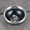 子佩集S990银【微雨清尘】茶具【TZYF038】龙腾茶杯摆件2312 商品缩略图0