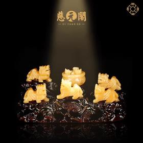 慈元阁定制五福临门貔貅摆件家居玄关门厅大堂办公开业装饰吉祥礼