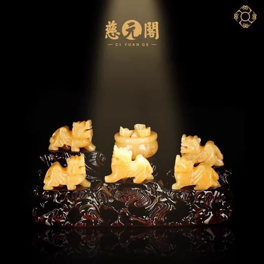 慈元阁定制五福临门貔貅摆件家居玄关门厅大堂办公开业装饰吉祥礼 商品图0