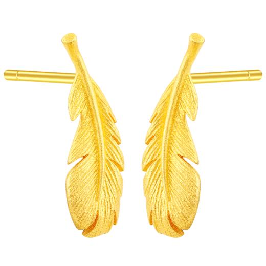 时光之羽银S925羽毛耳饰耳环MEMORA诗普琳YEE01601（线上专供） 商品图6