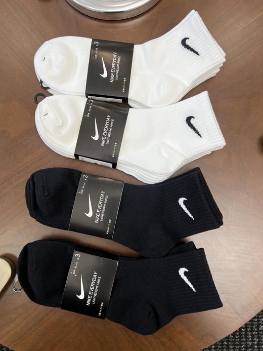 一卡三双 NK中袜吸汗透气中性训练袜子，上脚非常舒适，贴脚. NkEveryday ightweight Ankle 训练袜 商品图0