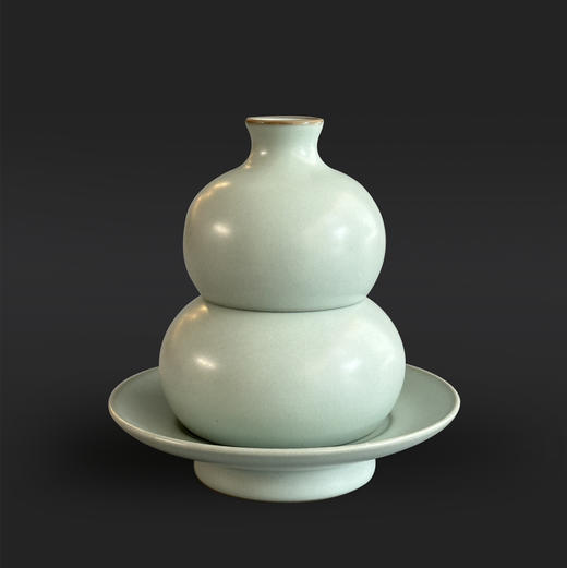 雅器｜东道汝窑福禄双杯（2023癸卯兔年·天青） 商品图0