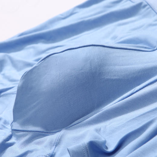 都市丽人都市锋尚简约基础内裤男60S木莱尔男士内裤平角内裤新年本命年红品FK4CB1 商品图7