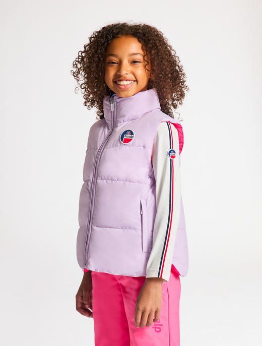 Fusalp - VENUS - POP PINK/LAVENDER - 童装 - 滑雪夹克 - 粉色/紫色 商品图0