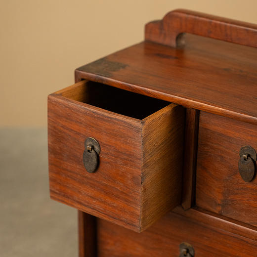 清 黄花梨提梁拉门式文房箱 商品图3