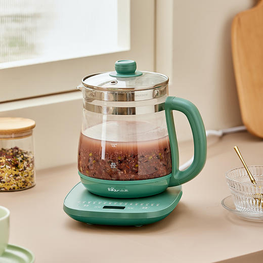 【小程序】小熊(Bear)养生壶办公室小型煮茶壶全自动玻璃煮茶器家用多功能煮烧水壶 YSH-E15F5 商品图6