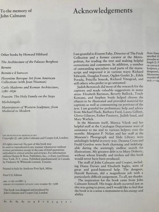 大都会博物馆艺术图集（1980） 608幅彩色442幅黑白插图 精装16开 商品图4