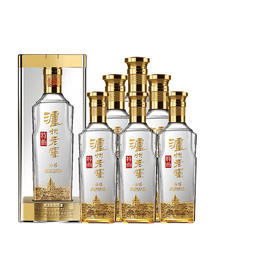 【酒厂直营】泸州老窖浓香型白酒  52度  500ml*6  特曲酒晶彩  泸州老窖官方旗舰店