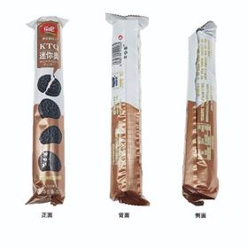 乐吧KTQ迷你咖啡味夹心饼干82g*54根
