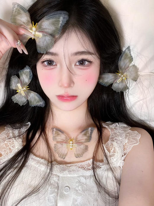 【大直径】EALLAGIRL-冰椰灰-14.5mm【年抛 0-800度 无525/575】 商品图2