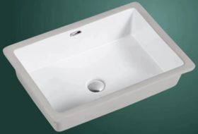 大信平底陶瓷盆5537套餐             （台下）