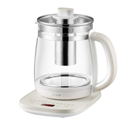 【小程序】小熊(Bear)养生壶全玻璃1.8升大容量智能煮茶器花茶壶 家用办公室多功能煮茶壶烧水壶 带滤网 YSH-C18Z5 商品图1