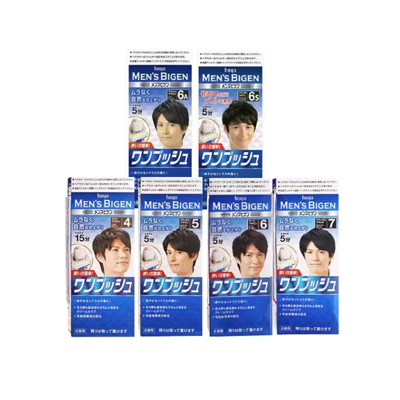 【日本直邮】美源 按压款通用染发膏【无中文标识 介意勿拍】