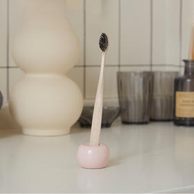 简约陶瓷牙刷架 粉红