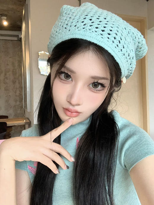 【大直径】EALLAGIRL-冰奶绿-14.5mm【年抛 0-800度 无525/575】 商品图11