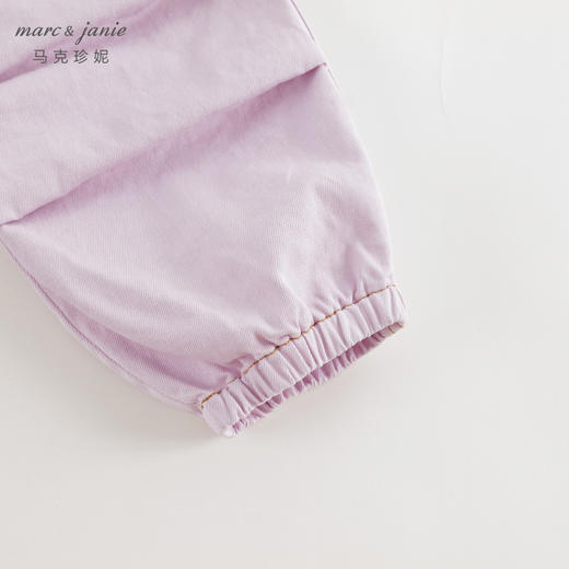 马克珍妮女童大口袋工装牛仔裤儿童纯棉休闲束脚裤春款新品240213 商品图4