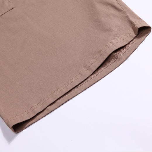 都市丽人都市锋尚舒适外出春夏睡衣男32支CVC单面家居服薄款短袖短裤男士套装FH42A6 商品图7