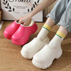 【防水防污易打理❗️厚底增高棉鞋】包跟加绒棉拖鞋女厚底增高防水家居拖鞋秋冬新款毛毛拖鞋 商品缩略图1