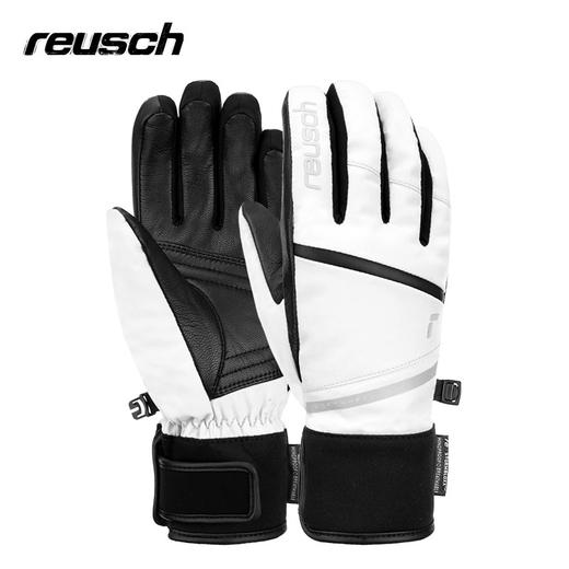 Reusch炫驰P棉保暖抗风高山滑雪手套女自由式山羊皮防泼水6231138 商品图4