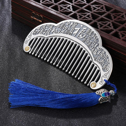 【天官赐福】S999银银梳【SZ000295】2011 商品图1