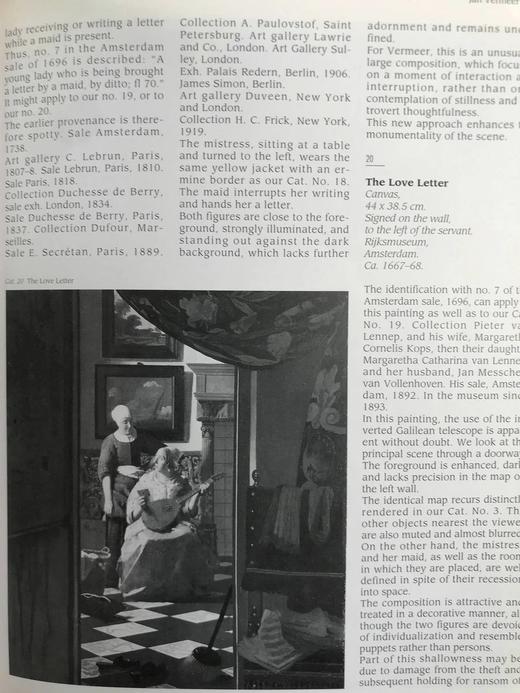 维米尔画集 80余幅插图（54幅彩色） 精装16开 商品图14