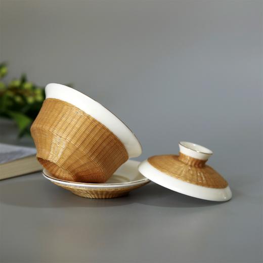 竹丝扣瓷茶具三件套-001 商品图2