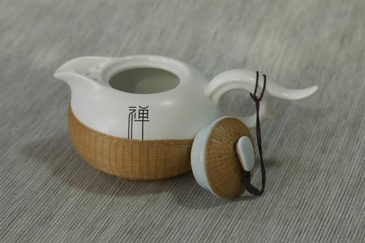 禅宁福°竹丝扣瓷茶具三件套 商品图5