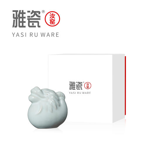 汝窑小青龙  茶宠  摆件 商品图6