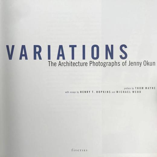 变奏：珍妮·奥肯建筑摄影图集 93幅彩色插图 精装大16开 商品图3